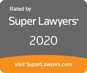 Rated by Super Lawyers 2020 Visit Superlawyers.com